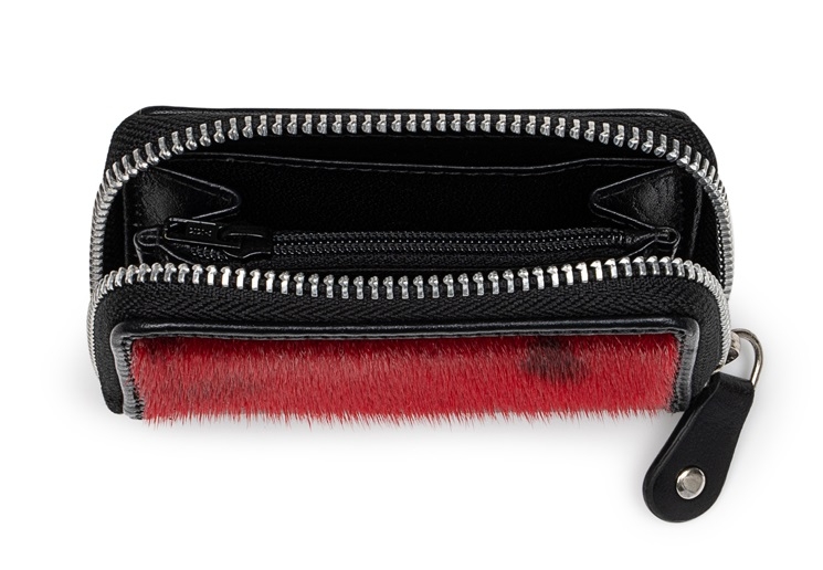 GG Mini Seal Skin Purse, Red - Image 4