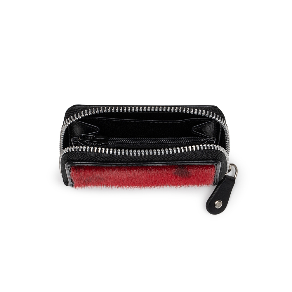 GG Mini Seal Skin Purse, Red - Image 5