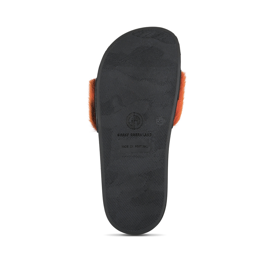 Manuel Sandal with Orange Seal Skin - Image 4