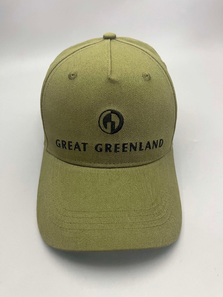 Great Greenland Logo Cap - Army - Image 4