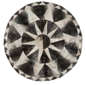 Round Natural Rug 148x148 cm.
