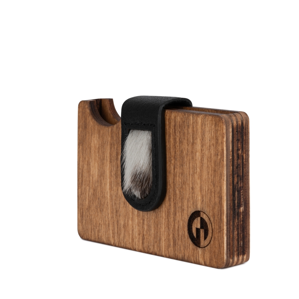 Boas - Wood card holder, Natural