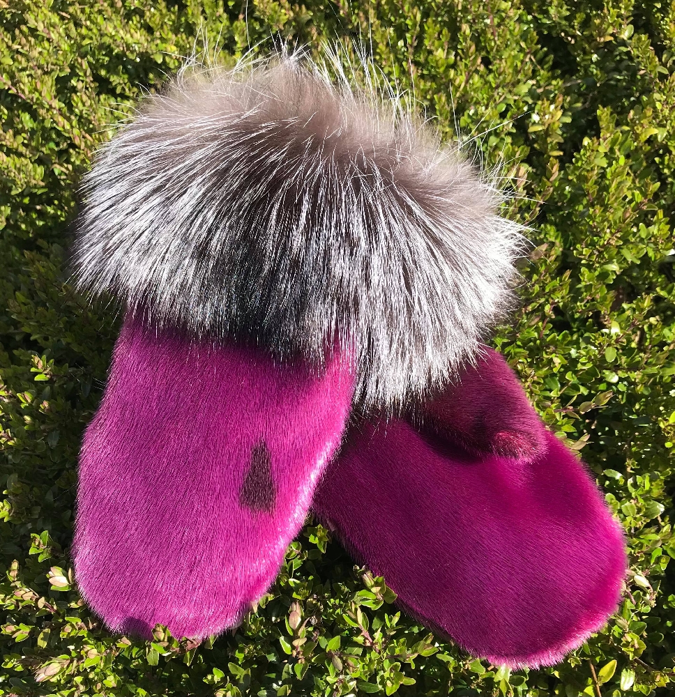 Siku Mittens, Pink - Image 6